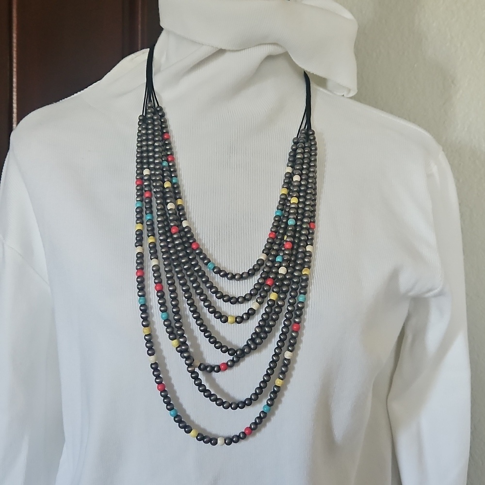 Multicolor Beaded Necklace